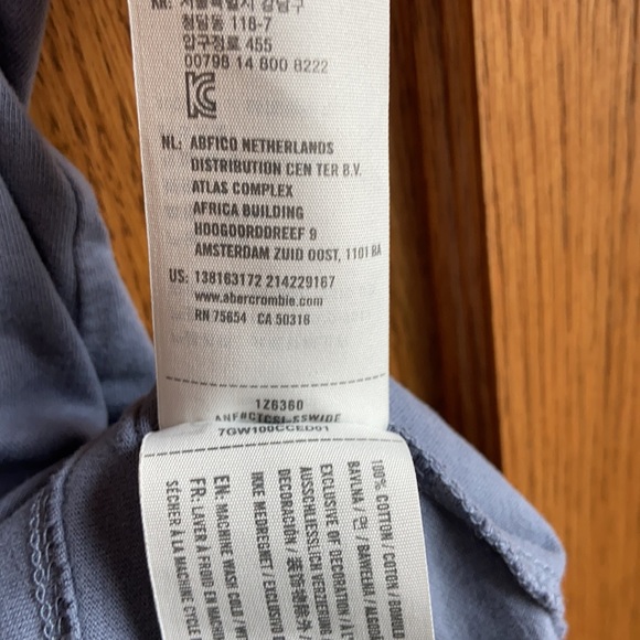 Abercrombie & Fitch Tie Strap Top Cotton - Picture 4 of 6